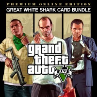 Bundle GTAV Premium Online Edition e Cartão Tubarão Branco