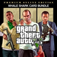 Bundle GTAV Premium Online Edition e Cartão Tubarão Baleia